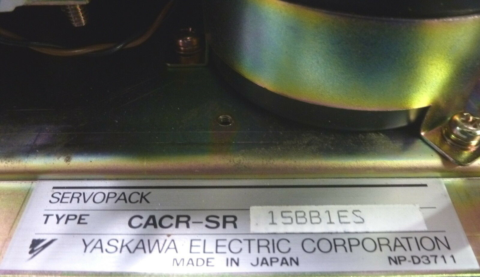 CACR-SR15BB1ES brand new and original, 1.5kW, 200V, Analog,1500 pulses/rev.