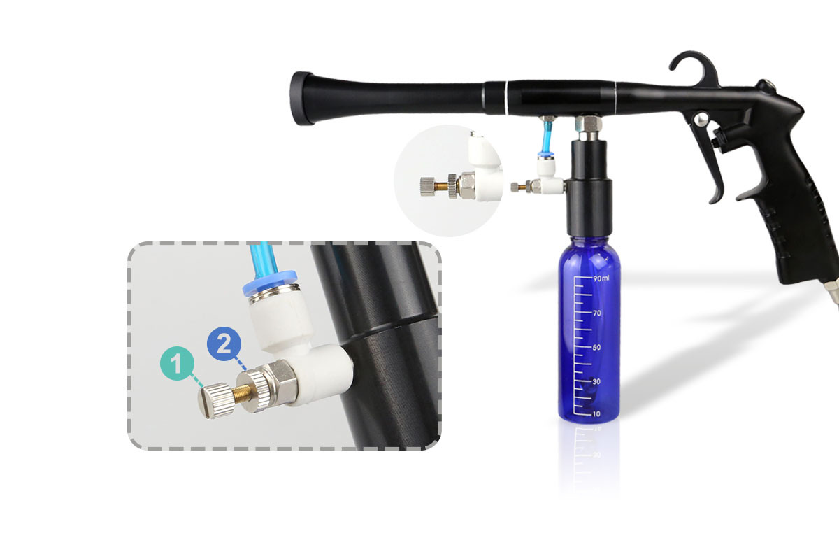 Tube Car Wash Cannon Car Pressure Washer With Foam Gun Casting Technology