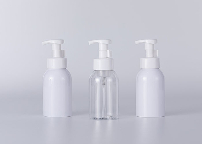 Cosmetic Packaging 200ml Plastic Pet Bottle With Foam Pump