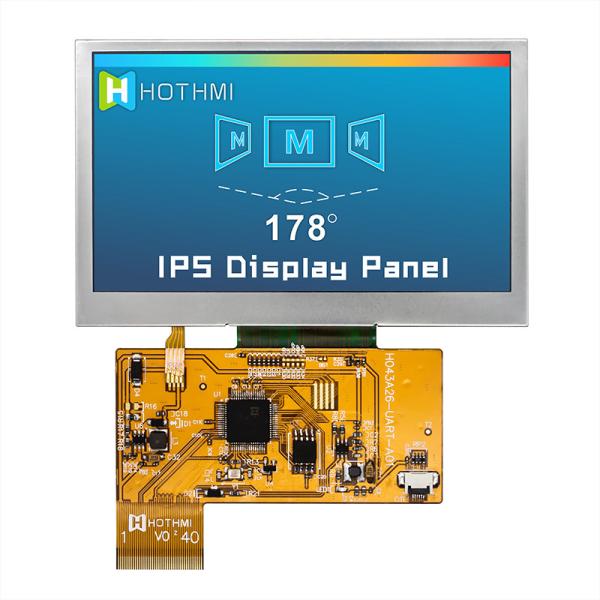 4.3 Inch Smart Serial 800x480 UART TFT Display Screen Sunlight Readable