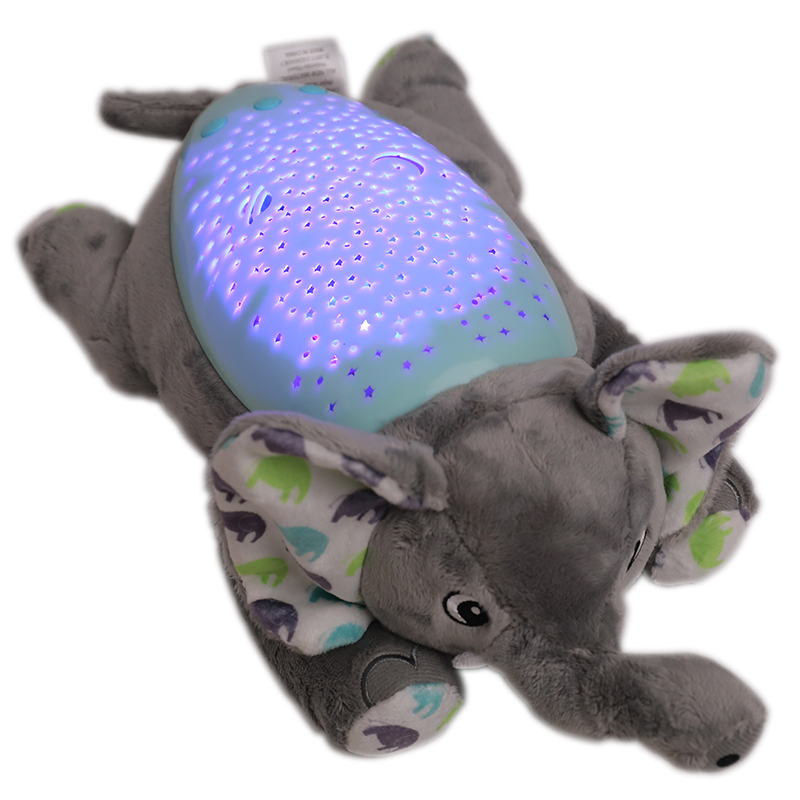Elephant Design Baby Plush Toy Kids Music Plush Toy ISO9001/EN71 Certified