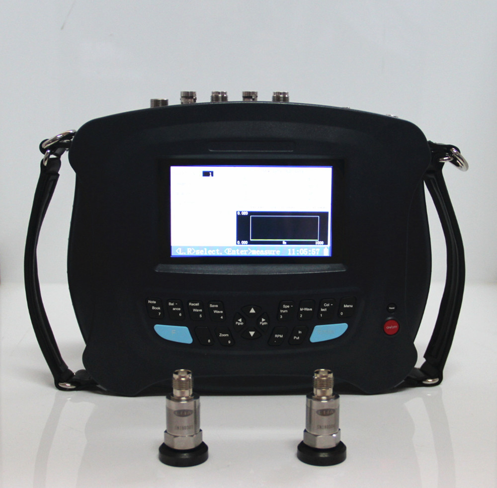 Spectrum Display Dual Channel Data Collector Analyzer Balancer Vibration Analysis Meter HG904A