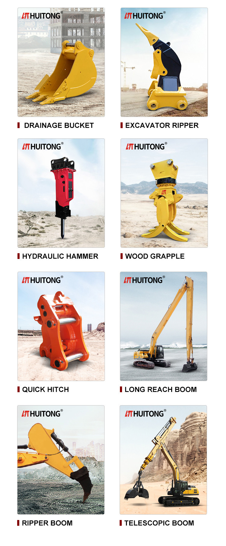 CE 3 Ton To 5 Ton Mini Excavator Brush Rake For Hitachi ZX55 EX60