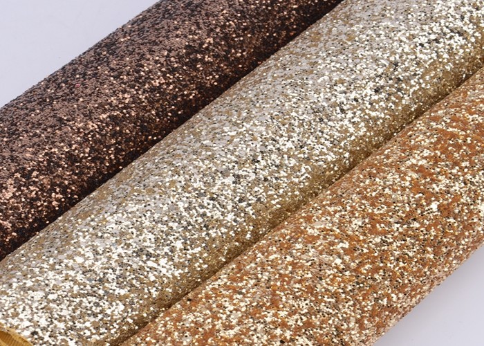 Beautiful Design Chunky Glitter Sequin Fabric For Making Bag Shoe Clothing Wall Materials