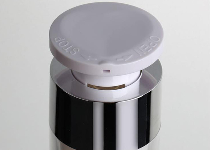 15ml 30ml 50ml Luxury Cosmetic Bottles , Airless Bottles Cosmetic Packaging