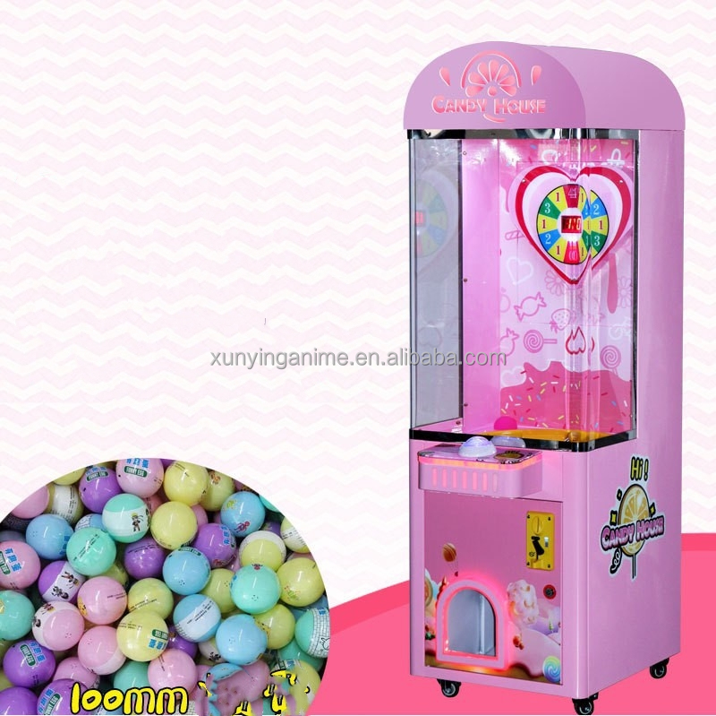 EU/US/UK/AU Plug Candy House Coin Operated Arcade Toy Suger Kids Claw Crane Game Machine