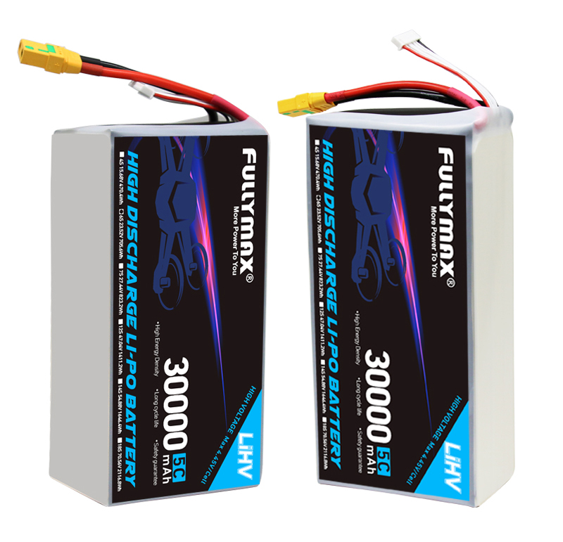 High Voltage Lipo Battery 5C 30000mAh 6S 23.52V EVTOL Uam Battery Pack XT90-S Plug