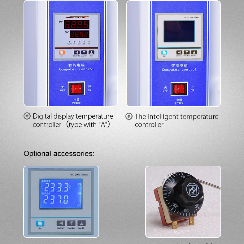 250C Air Circulation Lab Oven Drying LCD Thermostatic Drying Oven Biology