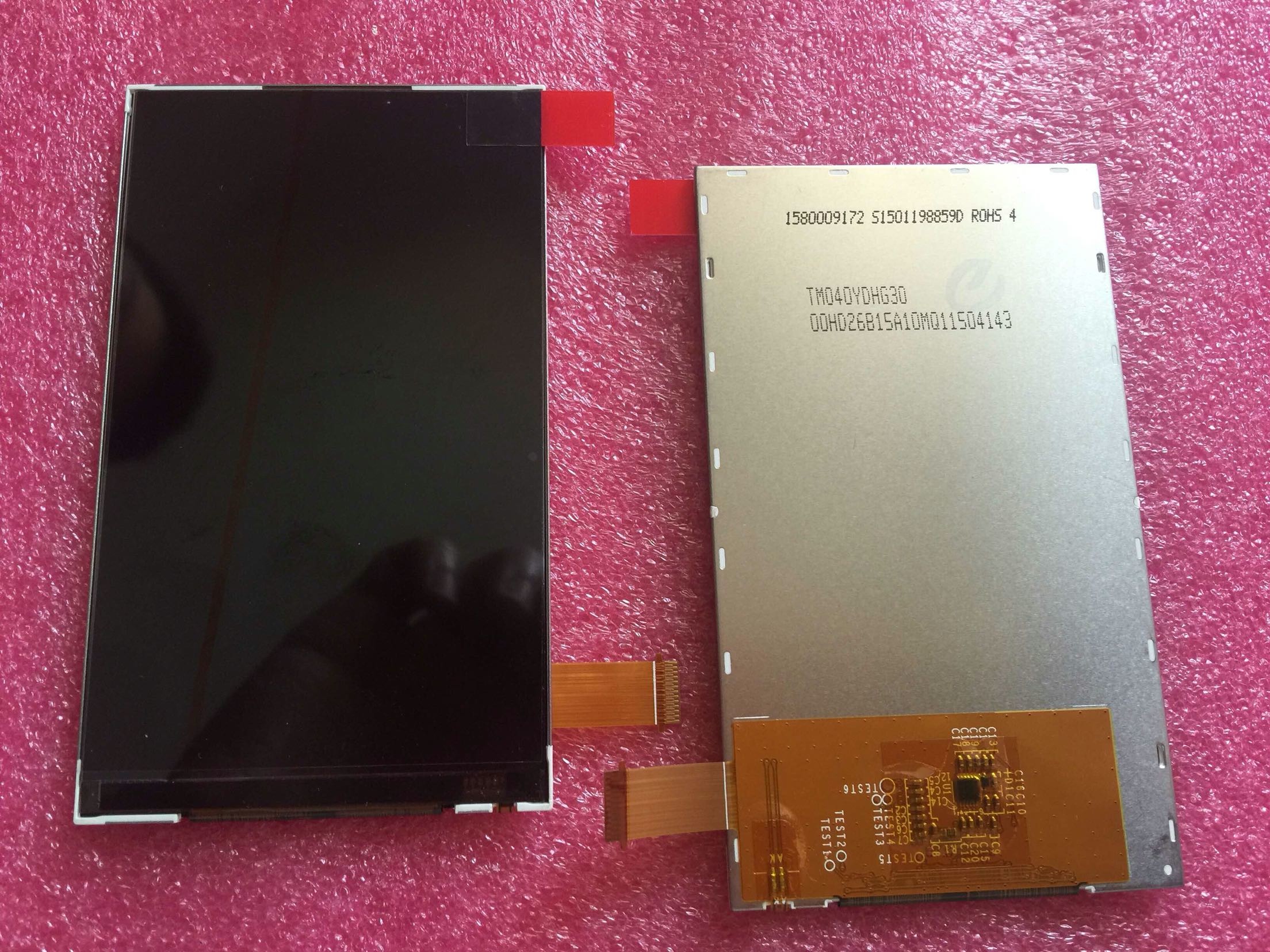 TM040YDZ01 TIANMA 4.0" 480(RGB)×800 350 cd/m² INDUSTRIAL LCD DISPLAY