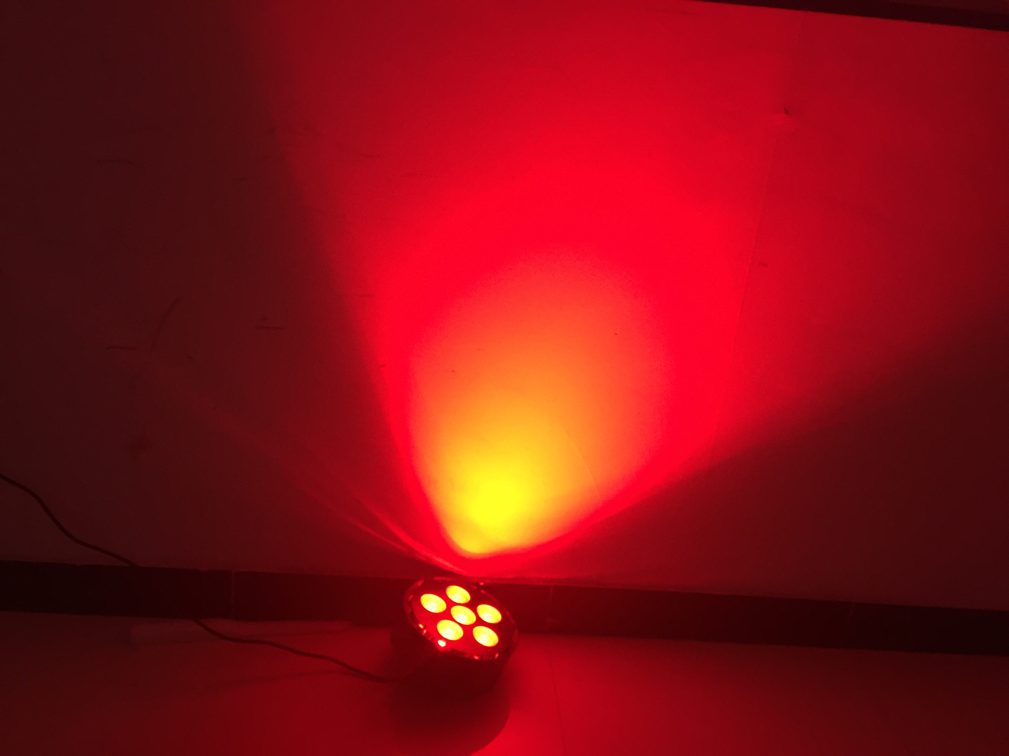 Disco 6PCS RGB Colorful COB Par Light LED Stage DJ equipment Lighting
