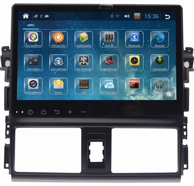 Ouchuangbo Toyota Vios 2014 android 4.2 OS 10.1 inch big screen car dvd radio multimedia navi