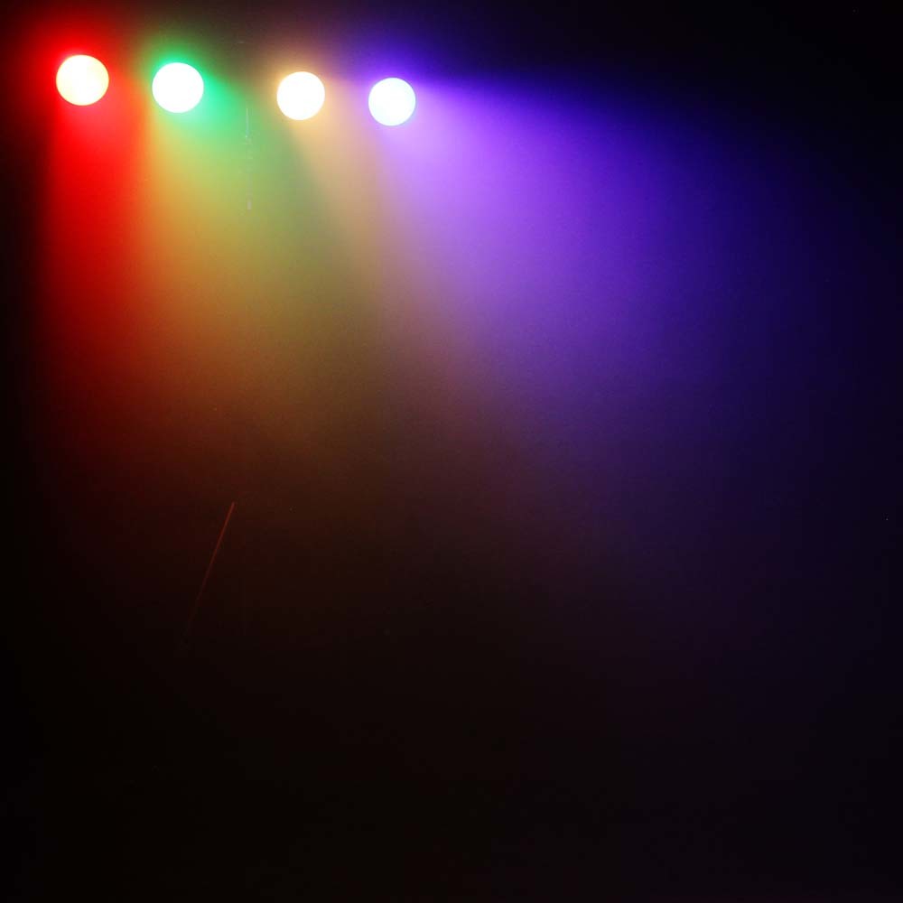 4PCS 30W COB Par sets led flat par 4 system dj bar stage lighting