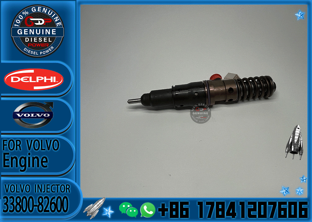 Diesel fuel injectors 33800-82610 are suitable for modern engines 33800-82600 common rail injectors