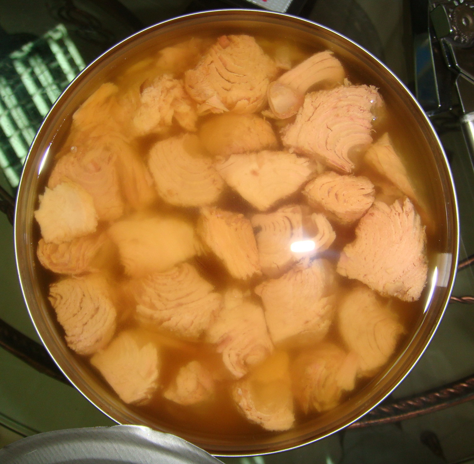 Canned Yellowfin Tuna Chunks In Brine / Tuna Fish Can Custom Private Label