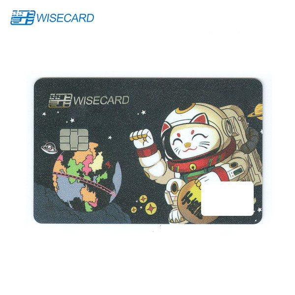 CMYK Offset ISO14443 PVC Business Cards CR80 NFC Embossed Business Card