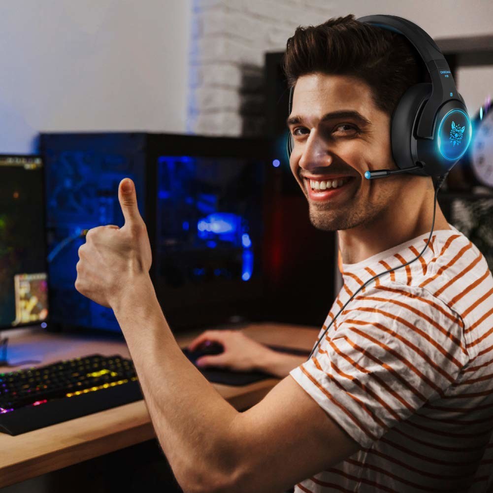 RGB Light 50mm 117dB Onikuma k9 Stereo Gaming Headset