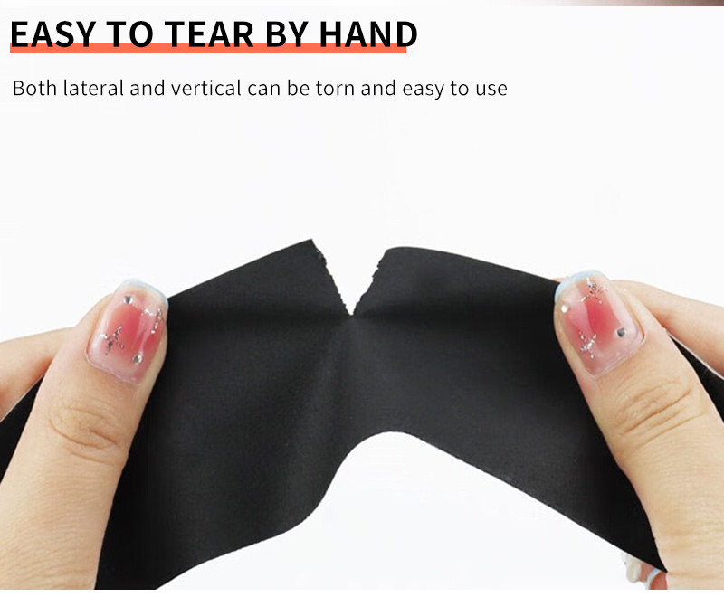 Custom Professional Strong Adhesive No Residue Matte Cloth Heavy Duty Black Gaffer Tape
