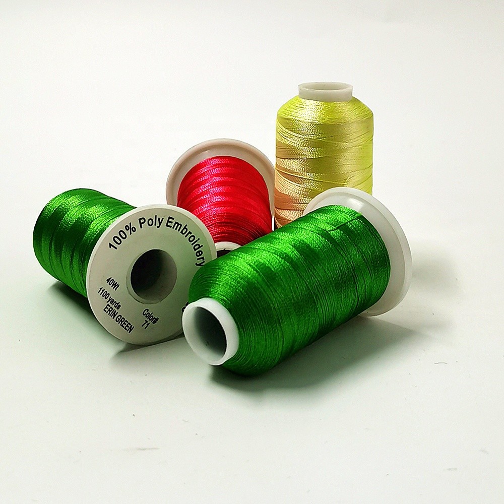 Embroidery Polyester Filament sewing Thread 120D/2 250g / 500g Net Weight