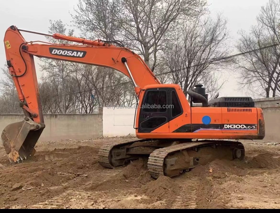 Used Doosan DX300LC Excavator with Original Hydraulic Cylinder 2001-4000 Working Hours