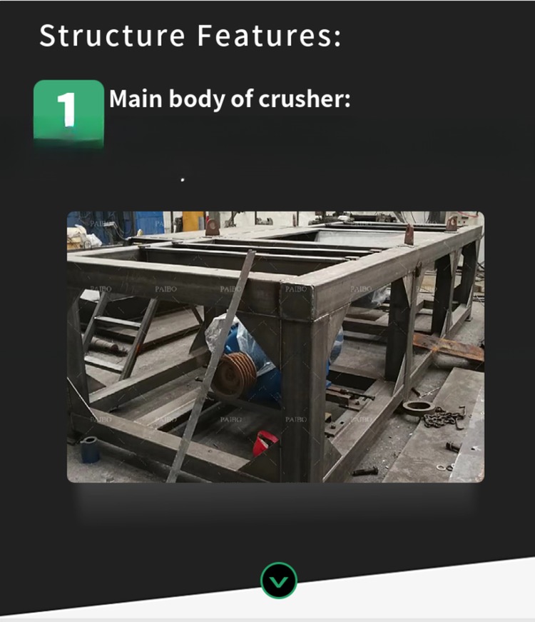 Industrial Double Shaft Metal Waste Plastic Shredder Machine with High Safety Level