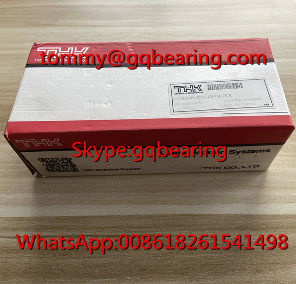 Gcr15 steel Material THK SHS45LR Linear Block SHS45LR1SS(GK) Linear Guideway Slide Bearing