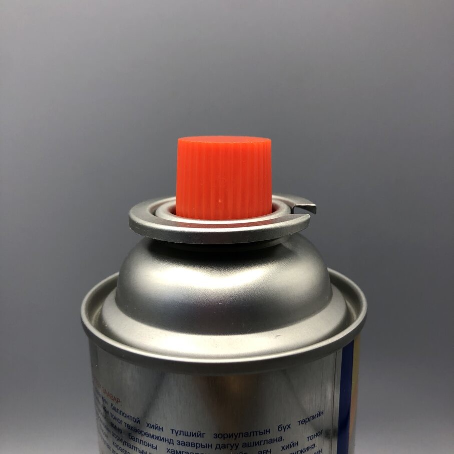 Buna Outer Gaske Gas Cylinder Valve for Butane Fuel Canister and Butane Gas Cartridge