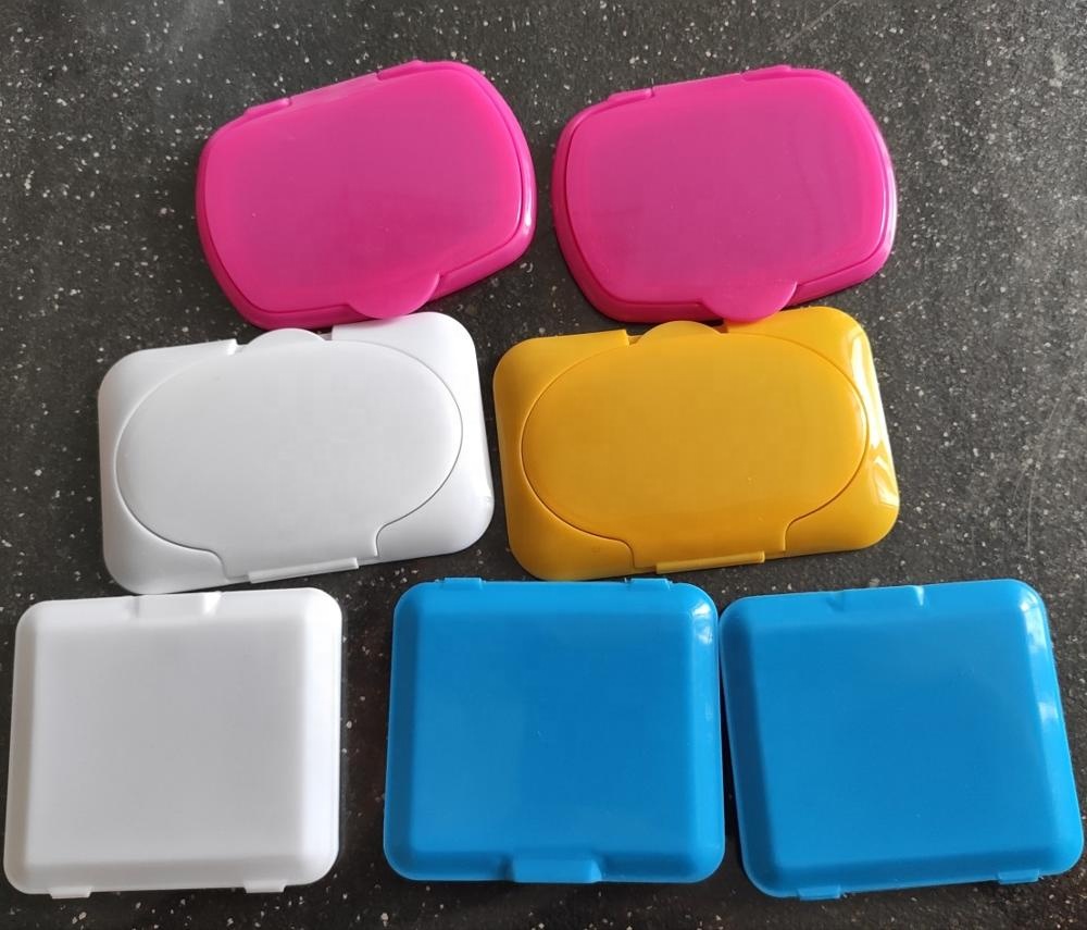 Waterproof Wet Tissue Flip Lid FDA 65mm Repurpose Baby Wipe Lids