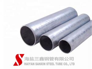 China SANXIN Structural Welding Scaffold Tube , Precision Hot Dip Galvanized Steel Pipe on sale