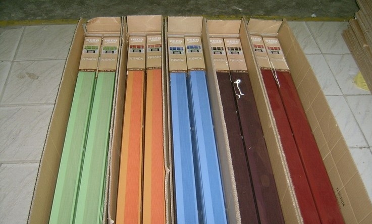 Fabric Pleated Shades Blinds Blackout for Windows Manual Control