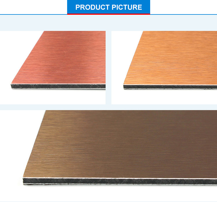 Anti Static Metal Composite Panel 5mm Copper Aluminium CE SGS