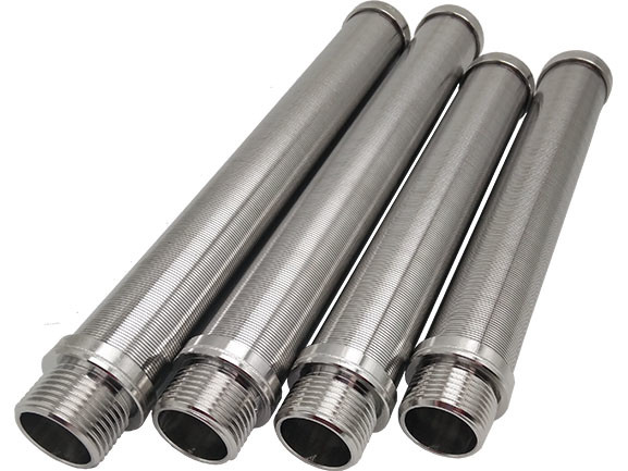 304 Stainless Steel 219mm Well Water Screen Filter Continuous Slot