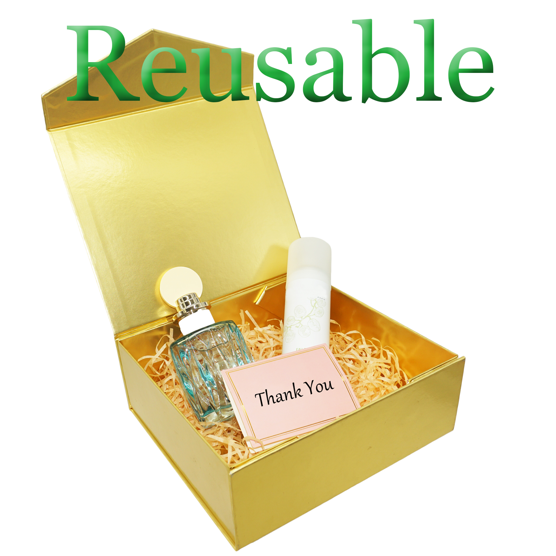 Magnetic Collapsible Rectangle Cardboard Presentation Boxes For Party Wine Packaging