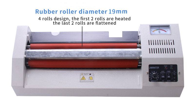 A3 Office Laminator Speed 600mm/Min Laminating 1mm Thickness For Sealing Paper