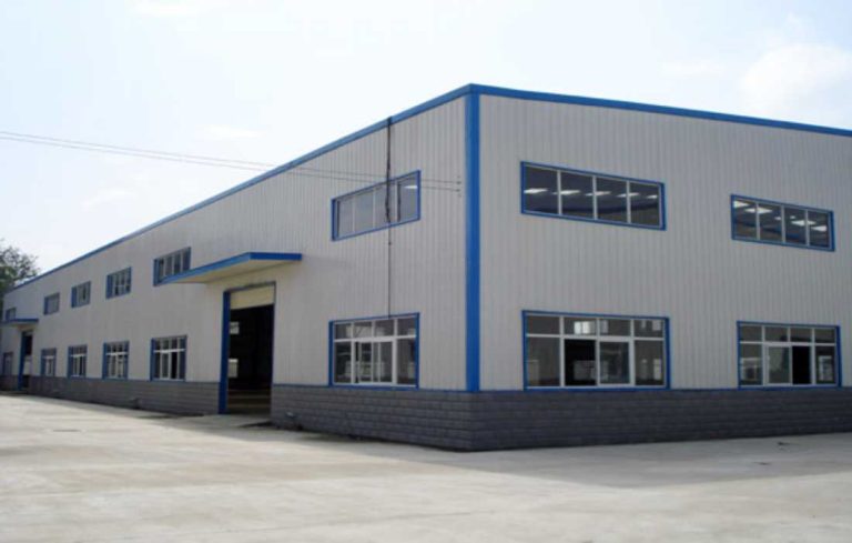 Eco Friendly Steel Structure Warehouse Waterproof Wide Span Metal Buildings Warehouse