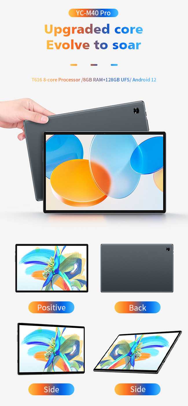 10.1 Inch 3C Electronics 4 Speaker Sound System 7000mAh Battery Tablet Computer