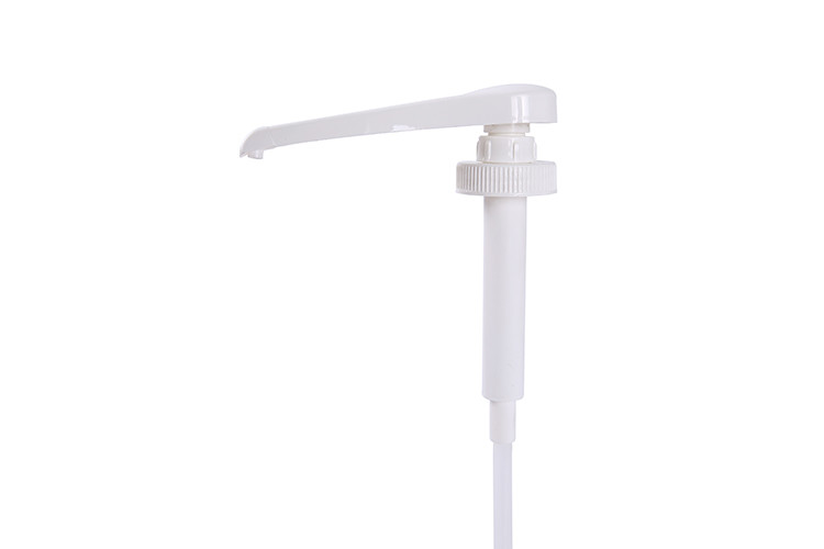 5ml/8ml/10ml Dosage BPA-Free PP And PE Large Head Syrup Pump Dispenser Syrup Fruit Juice Use