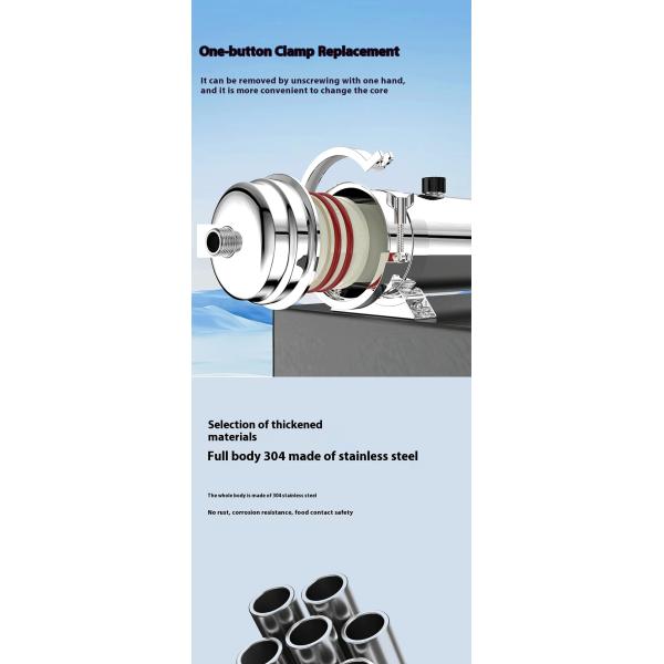 Horizontal Backwash Water Filter For Families Swimming Pools Factories