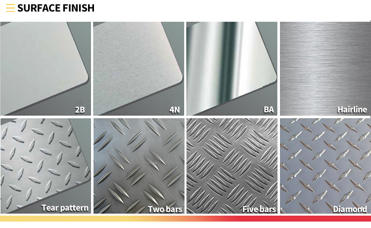 0.1-3mm Inox 304 Stainless Steel Plate Sheet 3-100mm BA 2B NO.1 NO.3 NO.4 8K HL 2D 1D