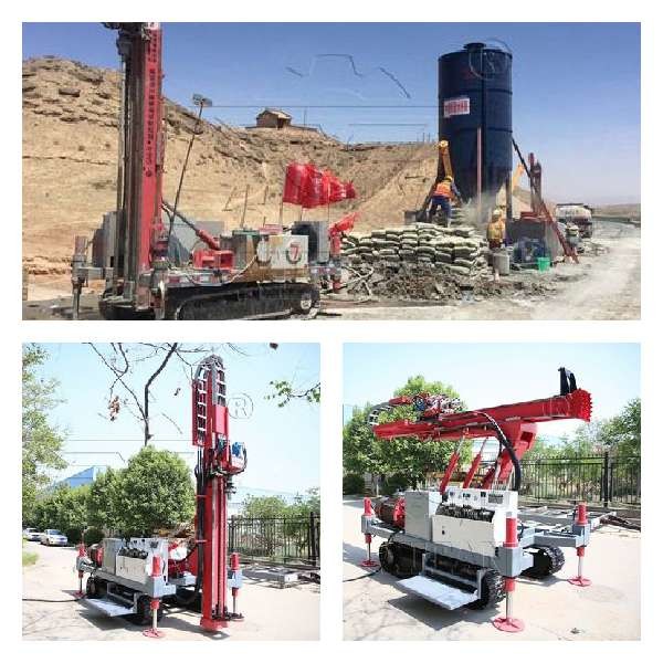 (55+11)kW Good Mobility Crawler Type Anchor Drilling Rig for Deep Foundation Pit Slope anchoring in Kyrgyzstan for Sale