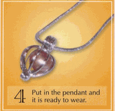 Prefect Jewelry Gift Love Pearl and Wish Pearl Gift Set With Neckalce and Drop Cage Pendant