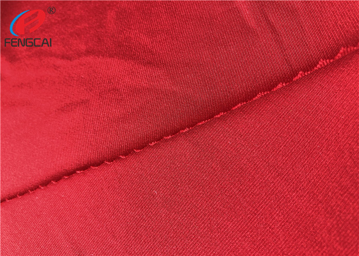 Four Way Lycra Weft Knitted Fabric , 90 Polyester 10 Spandex Fabric For Jerseys