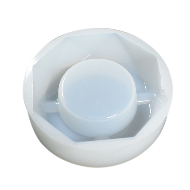 Home Decoration Silicone Resin Mold Sustainable Resin Art Molds Ashtray Shape