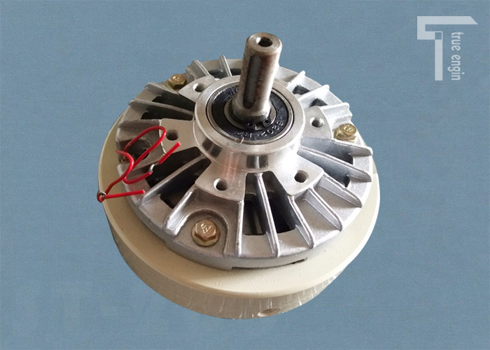 Single Shaft magnetic Powder Brake 1400rpm Speed For Manual Tension Controller Magnetic Brake