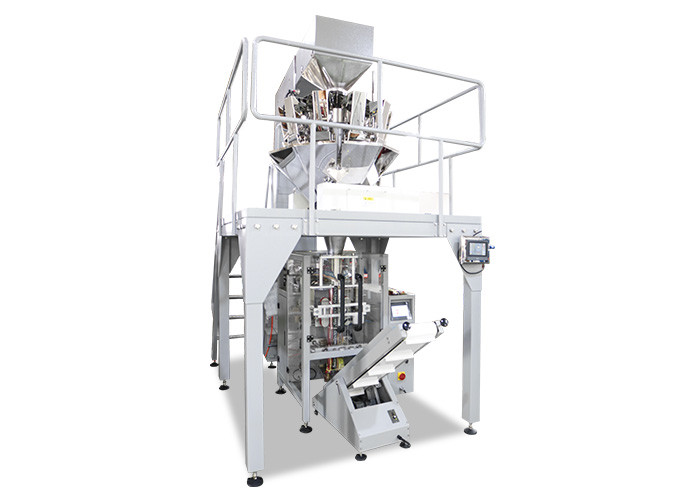 Peanuts Seeds Vertical Packaging Machine 50 - 1000g Weight Each Bag