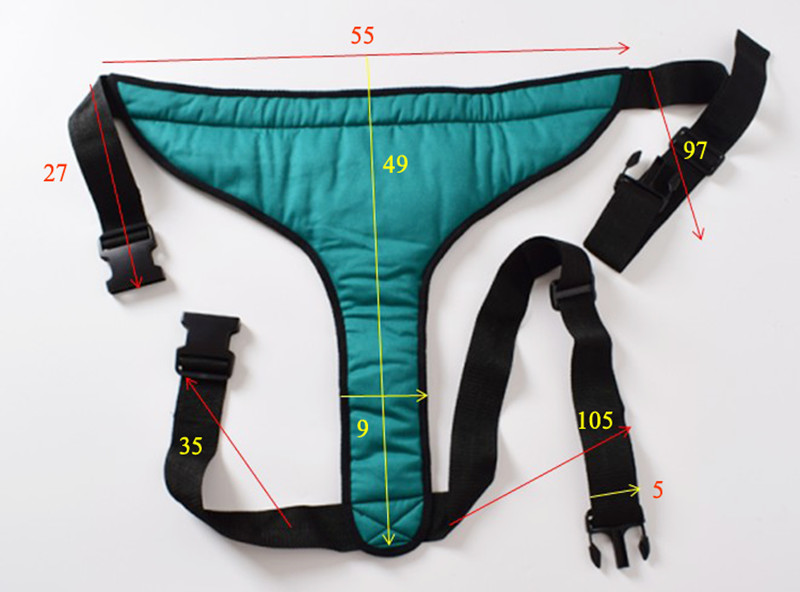 Twill Cotton I Shaped Wheelchair Accessories Anti - Slip Belt