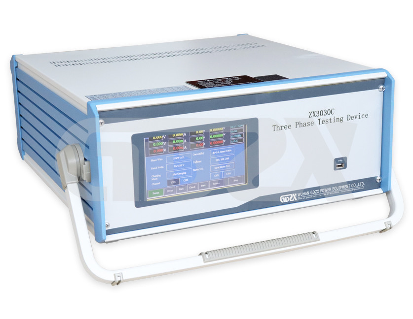 Three Phase Programmable Precision Testing Power Supply, Portable Three Phase Testing Device