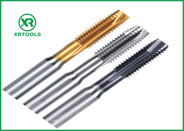 Spiral Point Metric Hand Taps , Fully Ground 10mm X 1mm Tap For Machine