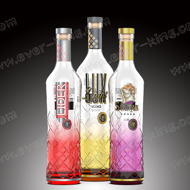 OEM High Flint Glass Liquor Bottles for Spirit