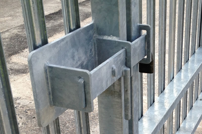 Rustproof Single Leaf Gate , 1.8x3m Palisade Security Fencing