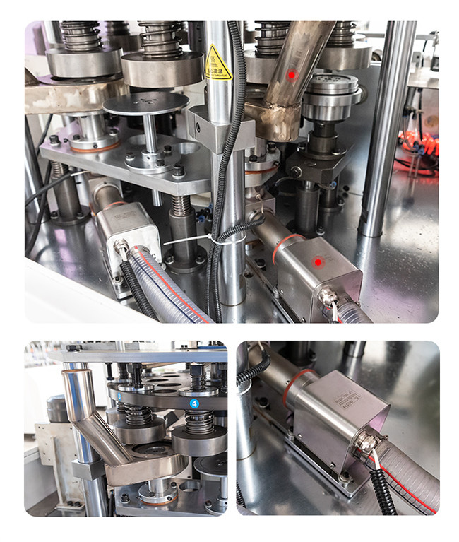 Fully Automatic Cup Lid Forming Machine For Manufacturing Paper Covers